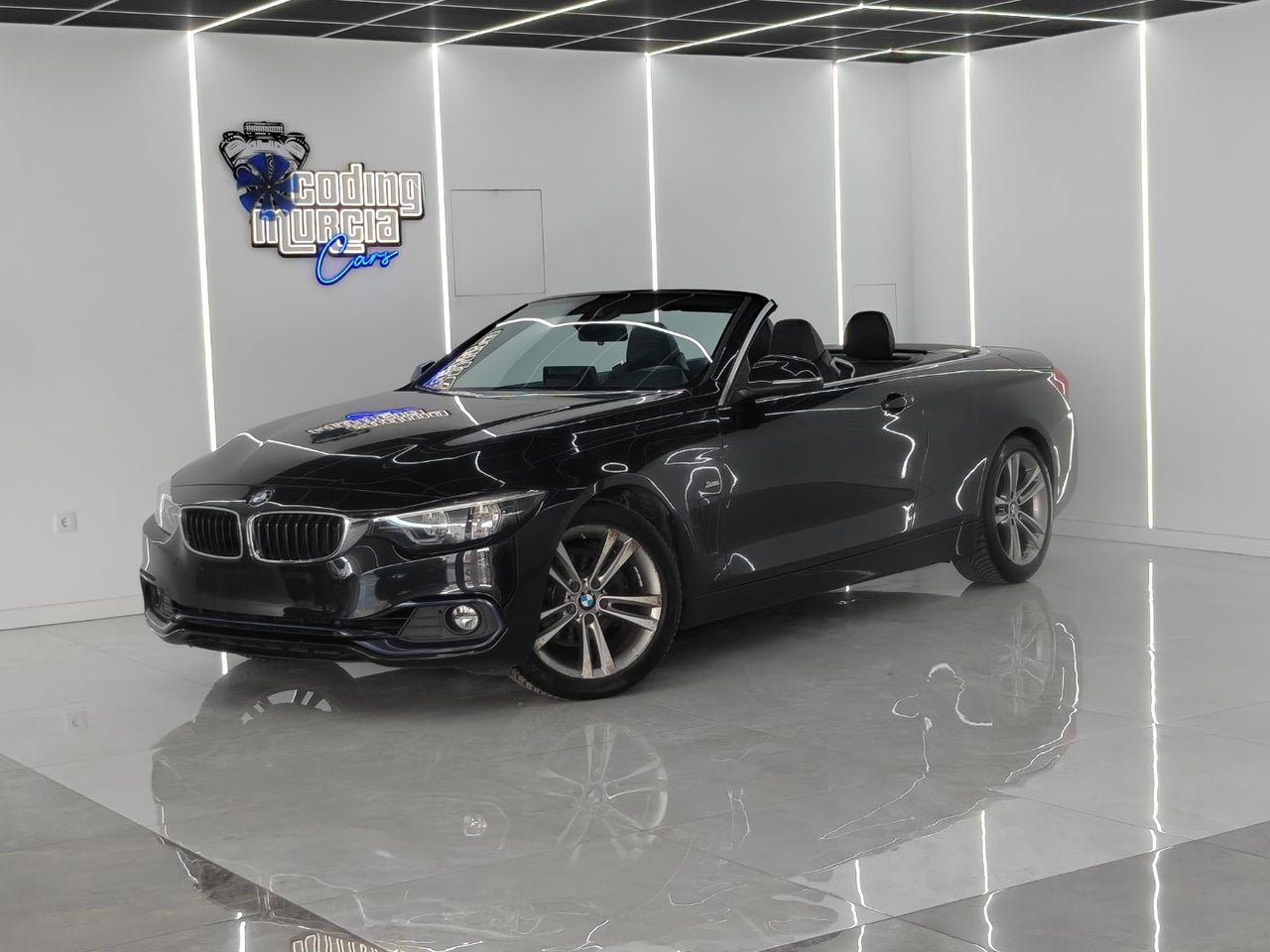 BMW Serie 4 420i Auto Cabrio real de Coding Murcia